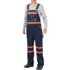 imageDickies Mens Enhanced Visibility Bib Overall NonAnsiIndigo Blue