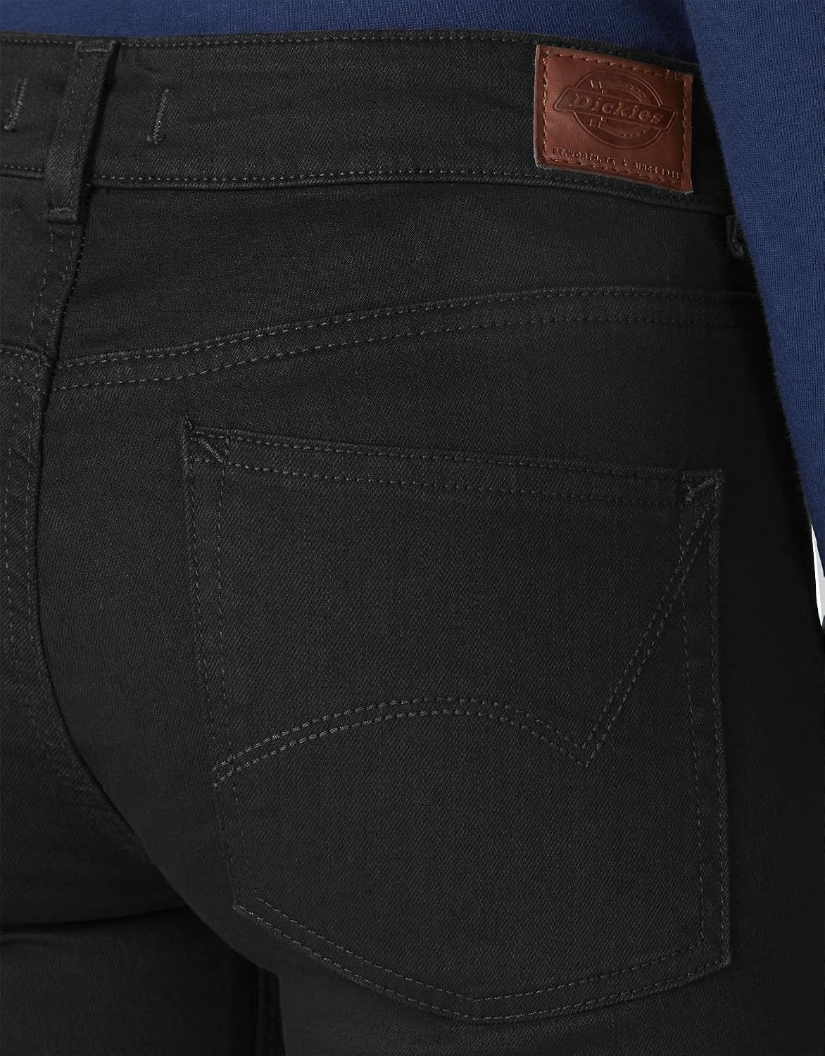 image:imageDickies Womens Perfect Shape Denim Jean Skinny StretchRinsed Black