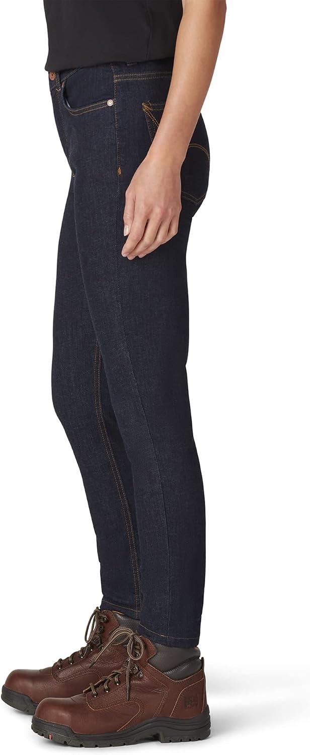 image:imageDickies Womens Perfect Shape Denim Jean Skinny StretchRinsed Indigo Blue