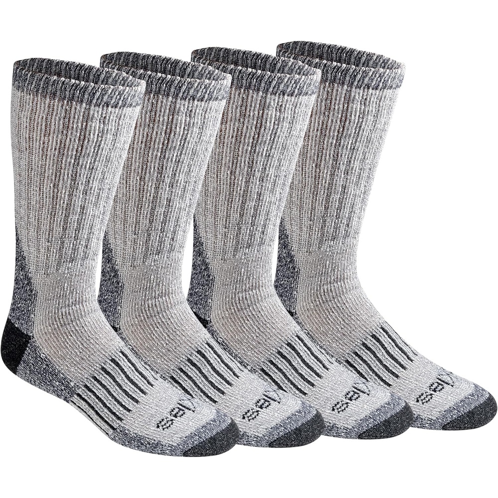 image:imageDickies Mens Heavy Weight Wool Blend Thermal Crew Socks 2 4 PairsBlue 4 Pr