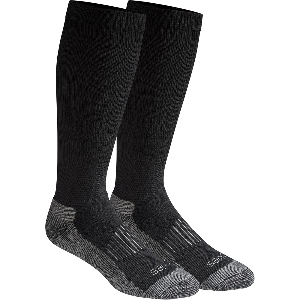 image:imageDickies Mens Light Compression Comfort OverTheCalf Socks Available in MXXL 2 4 6 PairsBlack 2 Pairs