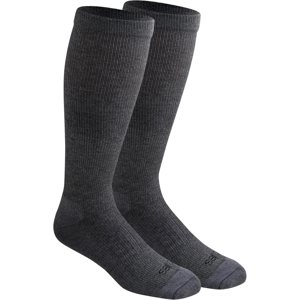 image:imageDickies Mens Light Compression Comfort OverTheCalf Socks Available in MXXL 2 4 6 PairsCharcoal 2 Pairs