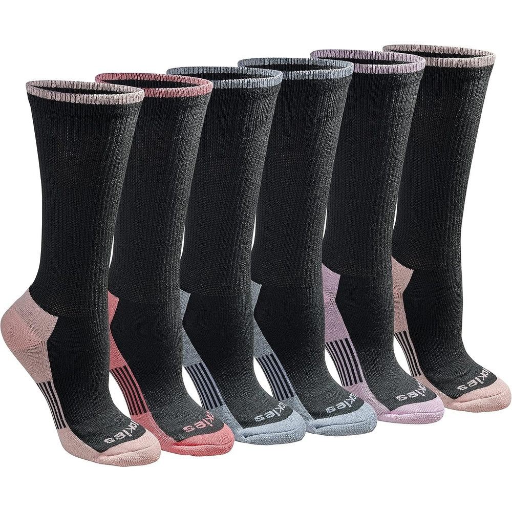 image:imageDickies Womens DriTech Essential Crew amp KH SocksBlush 6 Pr