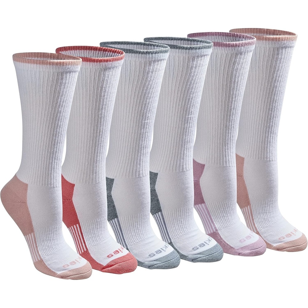 image:imageDickies Womens DriTech Essential Crew amp KH SocksWt Blush 6 Pr