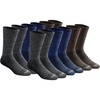 Grey/Blue/Brown (12 Pairs)
