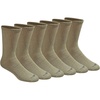 Solid Khaki (6 Pairs)