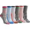 Grey Bright Assorted (6 Pairs)