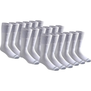 Dickies Men’s Cushioned Work Tube Socks (36 Pairs)(White (18 Pairs))