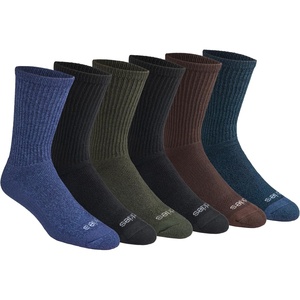 Dickies Men’s Dri-Tech Essential Moisture Control Crew Socks, Available in M-XXL (6, 12 Pairs)(Dark Mix Assorted (6 Pairs))