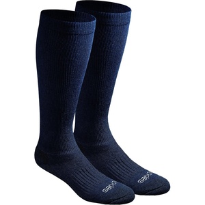 Dickies Men’s Light Compression Comfort Over-The-Calf Socks, Available in M-XXL (2, 4, 6 Pairs)(Navy (2 Pairs))
