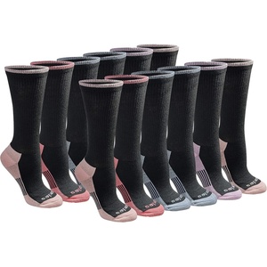 Dickies Women’s Dri-Tech Essential Crew & KH Socks(Blush (12 Pr))