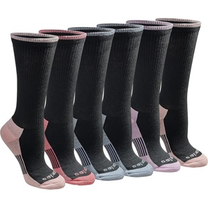 Dickies Women’s Dri-Tech Essential Crew & KH Socks(Blush (6 Pr))
