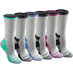 Dickies Women’s Dri-Tech Essential Crew & KH Socks(Gr Ast (6 Pr))