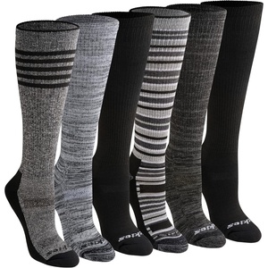 Dickies Women’s Dri-Tech Essential Crew & KH Socks(Kh Bl Gr (6 Pr))