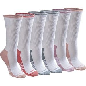 Dickies Women’s Dri-Tech Essential Crew & KH Socks(Wt Blush (6 Pr))