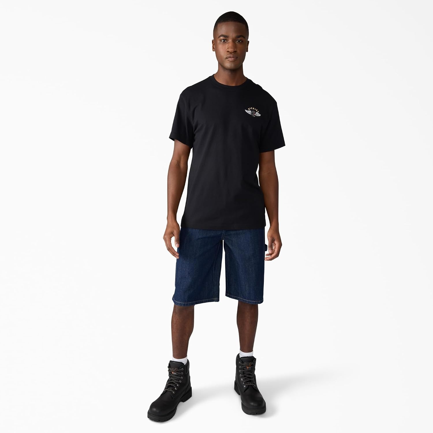 image:imageDickies Mens Construction Crew Short Sleeve TShirtBlack Garage