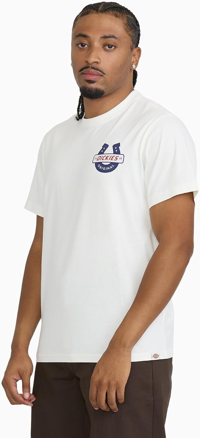 image:imageDickies Mens Construction Crew Short Sleeve TShirtHorse Shoe Egret