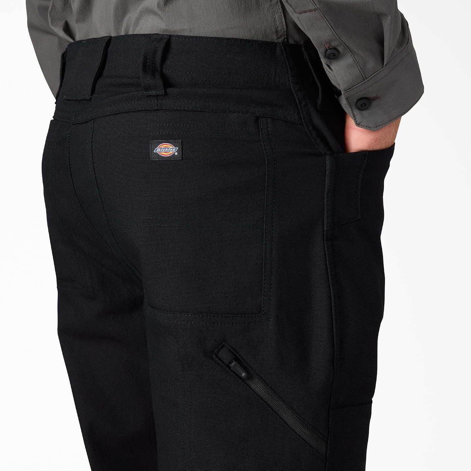 image:imageDickies Mens Tradebuilt Duck Double Knee PantBlack