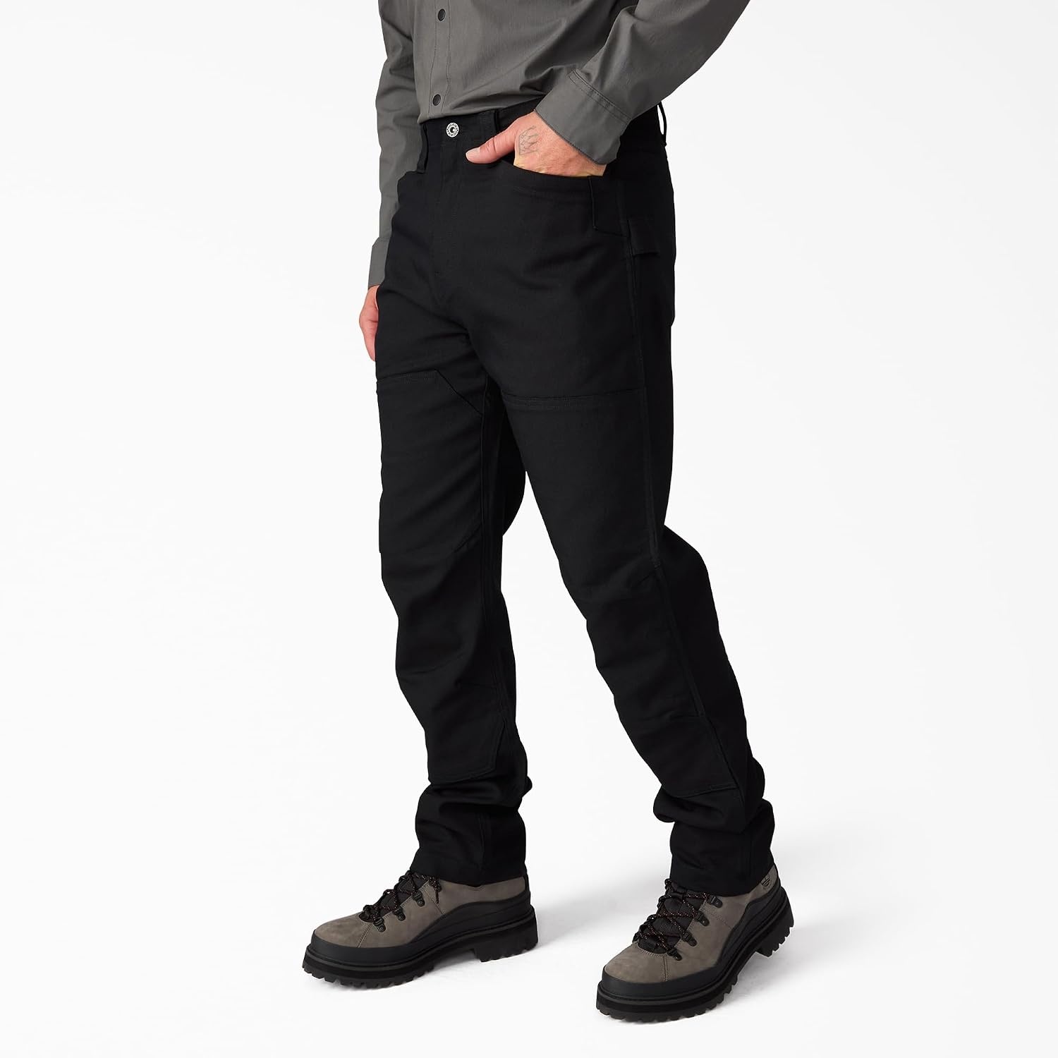 image:imageDickies Mens Tradebuilt Duck Double Knee PantBlack