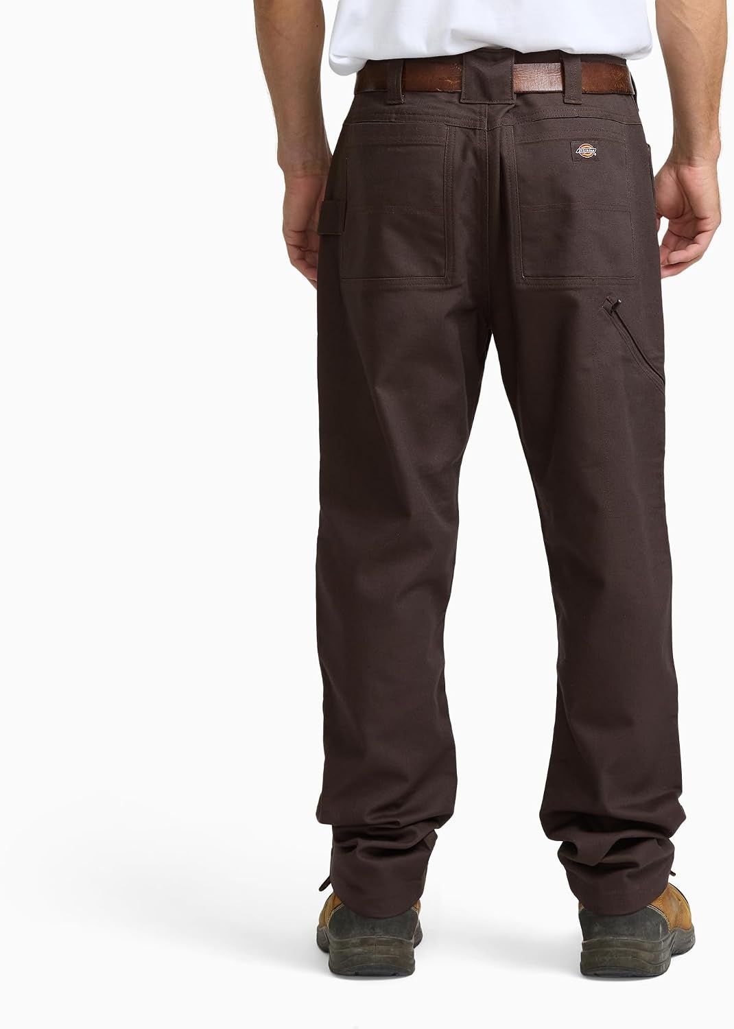 image:imageDickies Mens Tradebuilt Duck Double Knee PantDark Brown