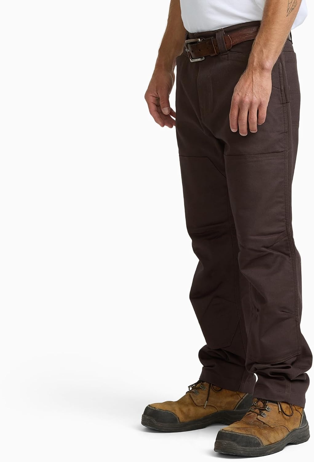 image:imageDickies Mens Tradebuilt Duck Double Knee PantDark Brown