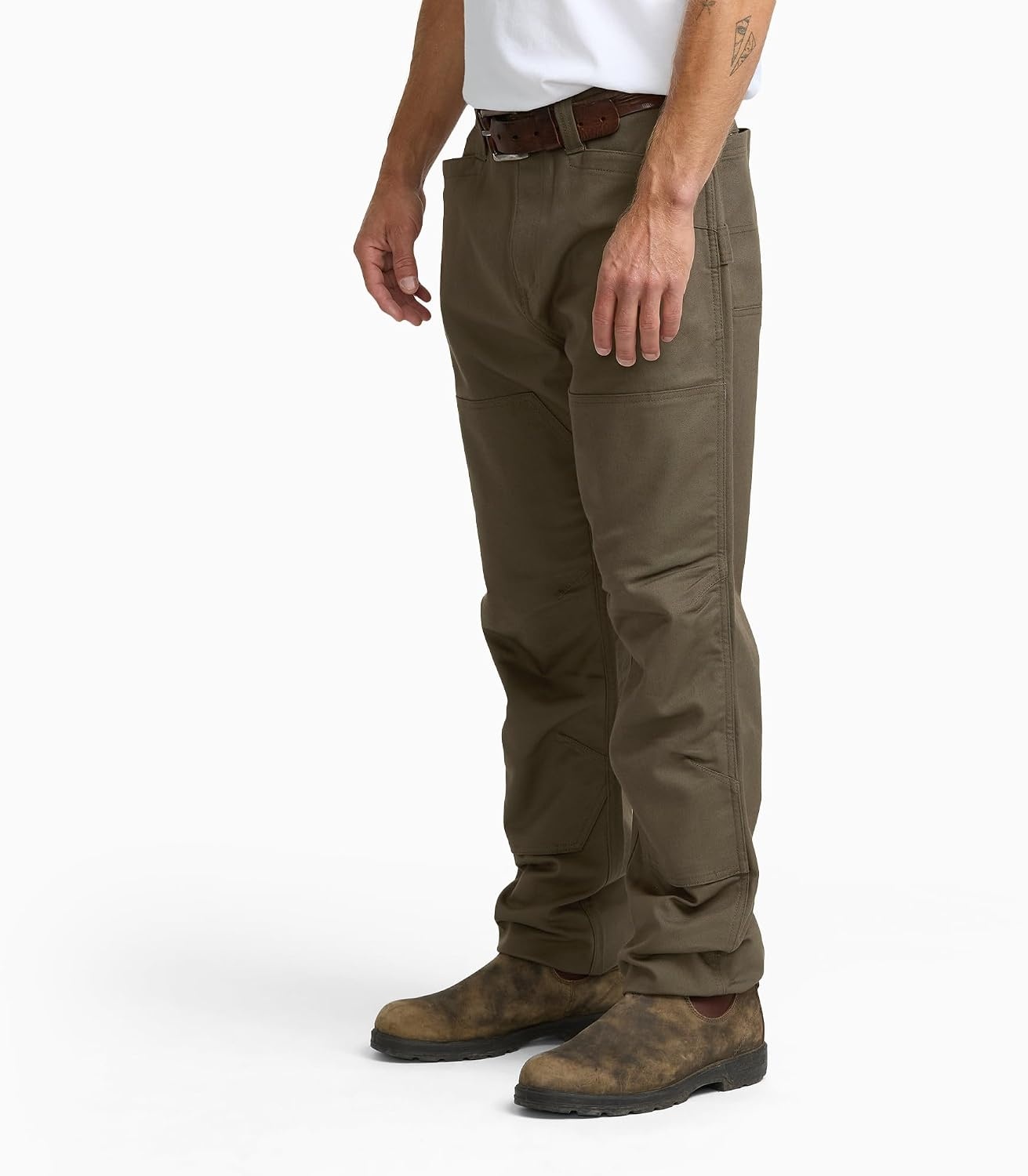 image:imageDickies Mens Tradebuilt Duck Double Knee PantMoss Green