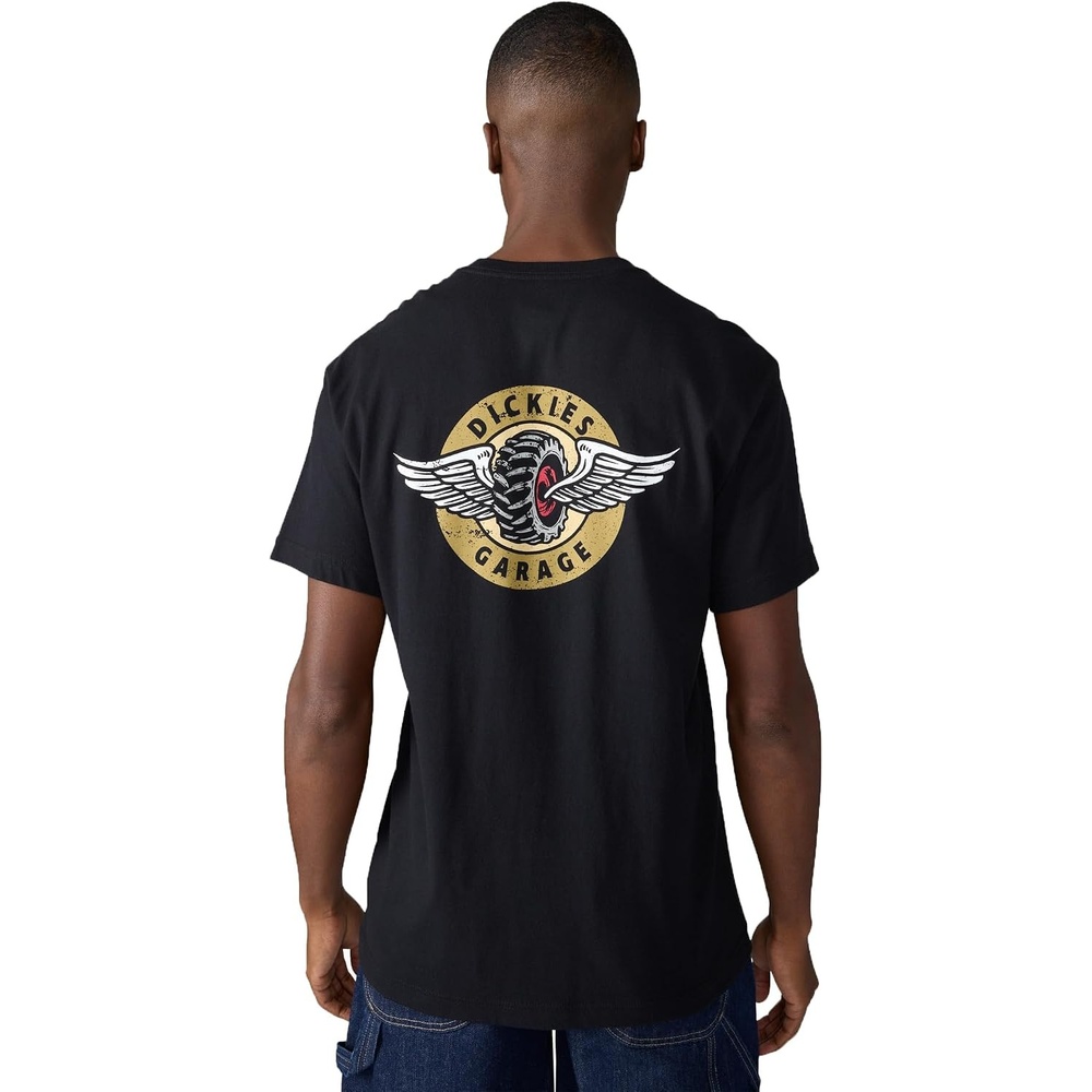 image:imageDickies Mens Construction Crew Short Sleeve TShirtBlack Garage