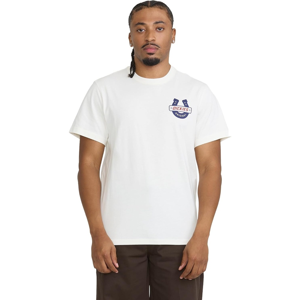 image:imageDickies Mens Construction Crew Short Sleeve TShirtHorse Shoe Egret