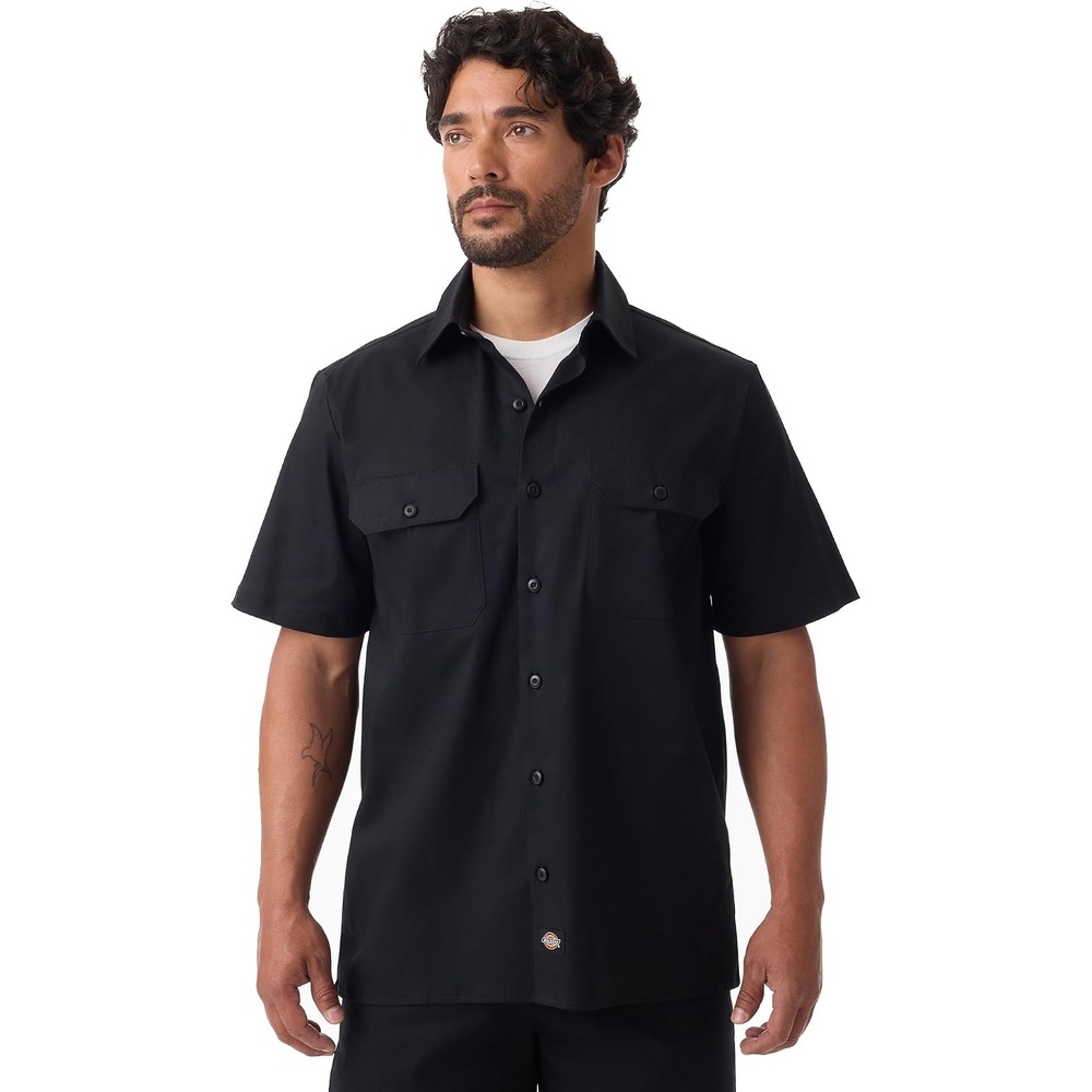 image:imageDickies Mens Short Sleeve Pro Series Work ShirtBlack
