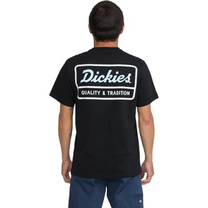 Dickies Men’s Construction Crew Short Sleeve T-Shirt(Patch / Black)